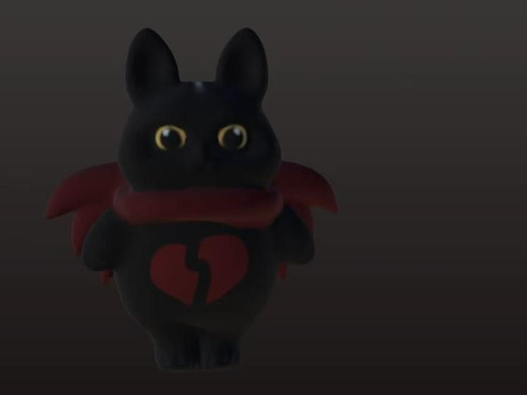 Black Cat Demon Version