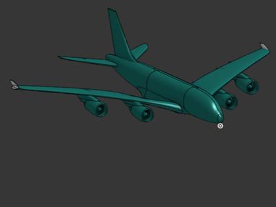 Airbus A380 Model