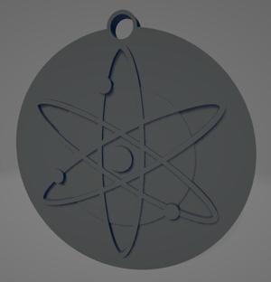 Cosmos (ATOM) Keychain - Llavero de Cosmos (ATOM)