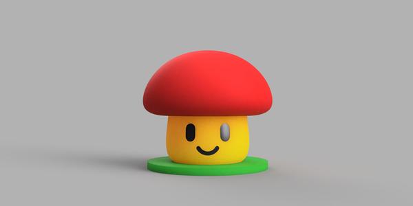 Mushroom piggy bank