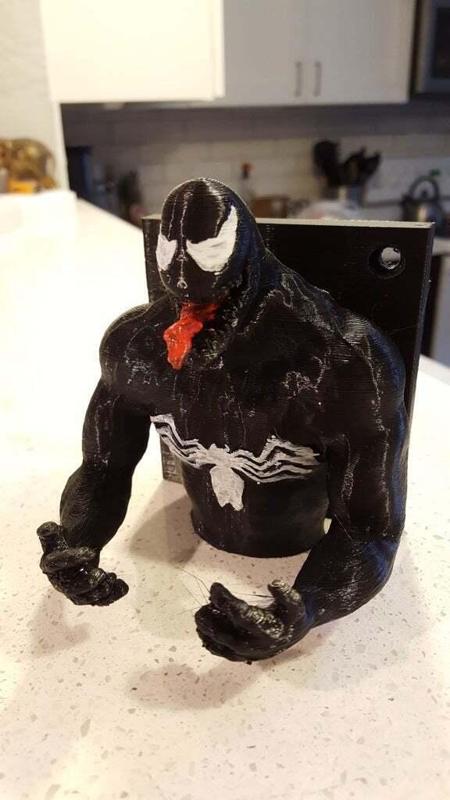 Venom Wall Hanger for Quadcopter Guitar Backpack Hat Etc.