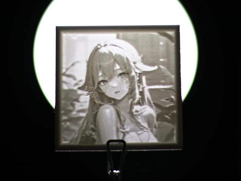 Genshin Impact Yae Miko Child Version Lithophane