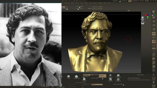 Pablo Emilio Escobar Bust