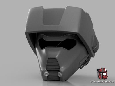  Helldivers 2 - AF-52 Lockdown Helmet Cosplay 1:1 Replica