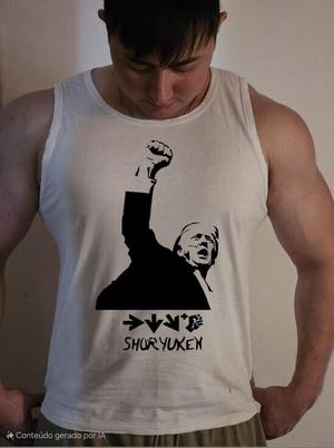 Donald Trump - Shoryuken Earn Extra Money -3D Stencil! to paint walls and t-shits