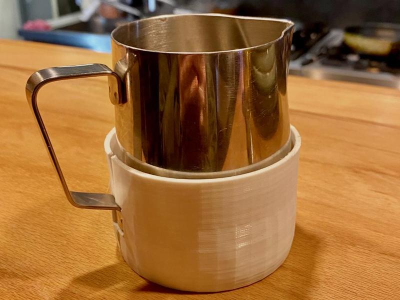 Milk jug thermic cover