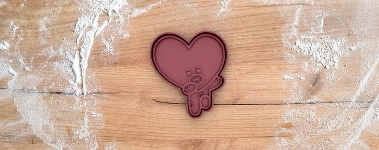 Tata cookie cutter from BTS