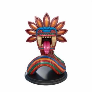 Rainbow Serpent Idol - 3D Printable Mythical Totem Creature