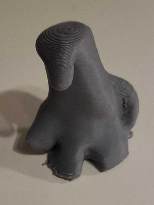 Funny Alf Clay Figure