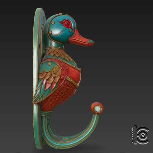Cyber Duck - Quack - Hang Wall Hook
