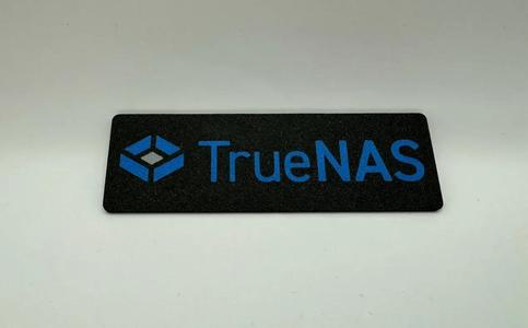 TrueNAS logo Badge/Plate