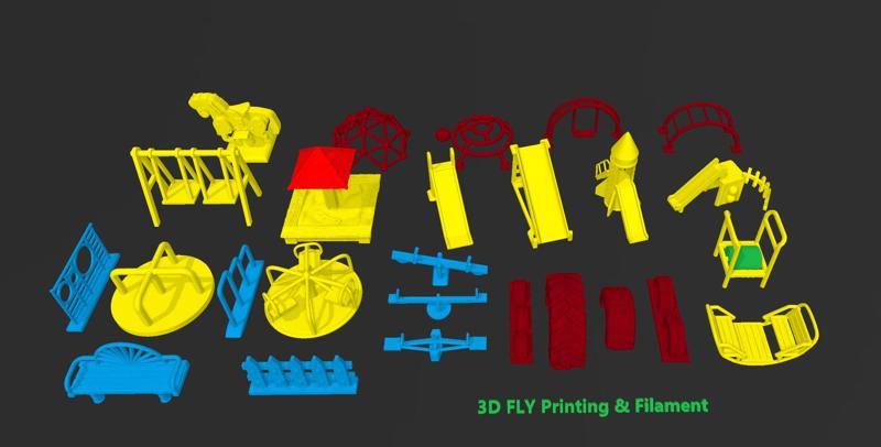 Playground - Children Play Equipment