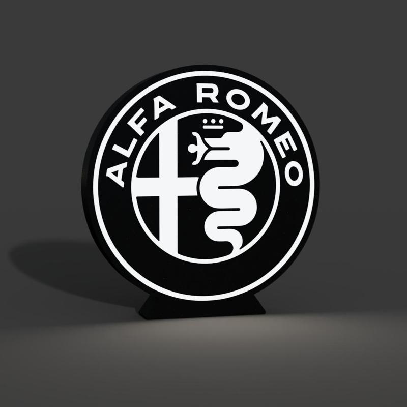 Alfa Romeo Lightbox LED Lamp