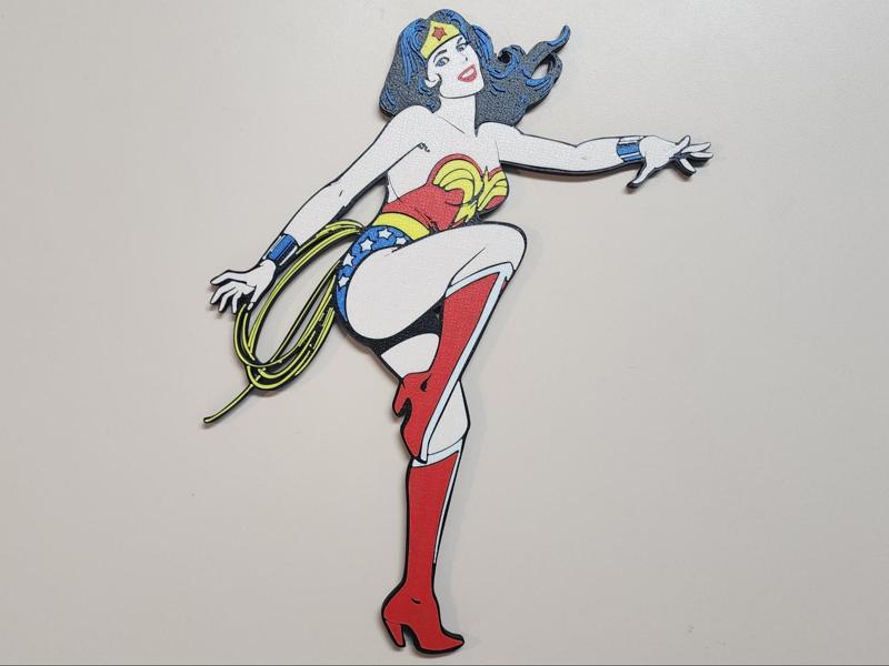 Wonder Woman Comic Wall Art
