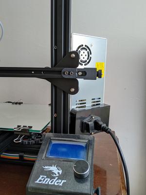 Ender Series Power Supply Connection Part (prevents the power supply from touching the hot bed) (no need Supports)