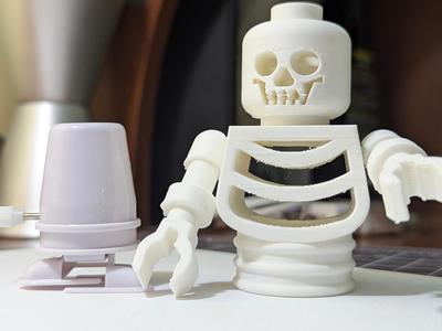 Wind-Up Minifig Skeleton