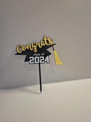 Graduation Cake Topper 2024