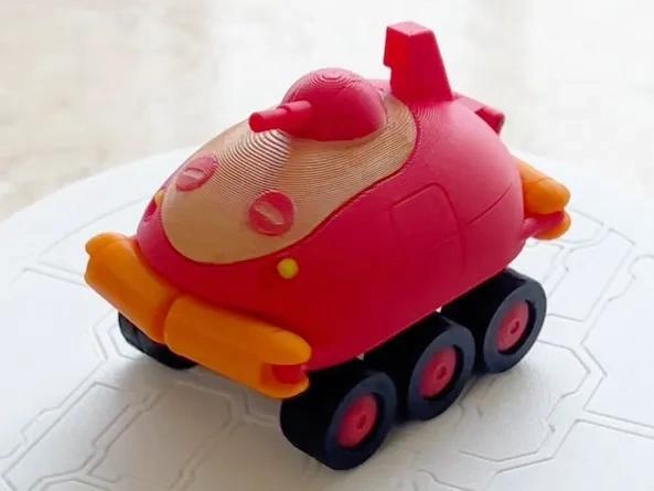 "20,000 Leagues Under the Sea" and "The Mystery of the Blue Sapphire" - The All-Terrain Vehicle, Gran Tank