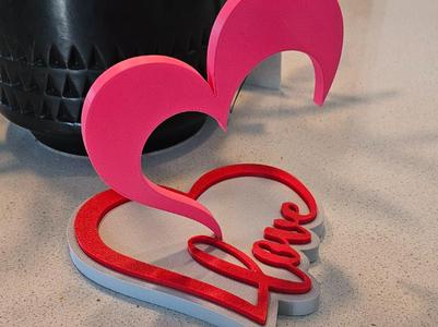 NO AMS Valentine Heart Love Bust 3 part