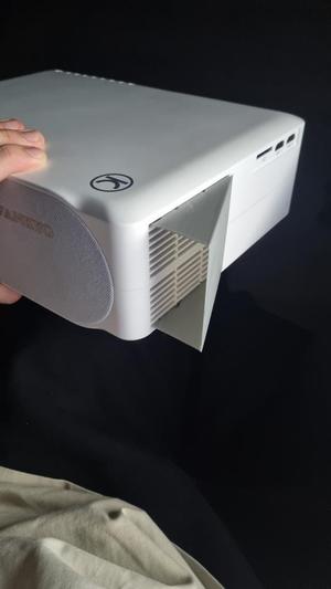 Cooling canals projector
