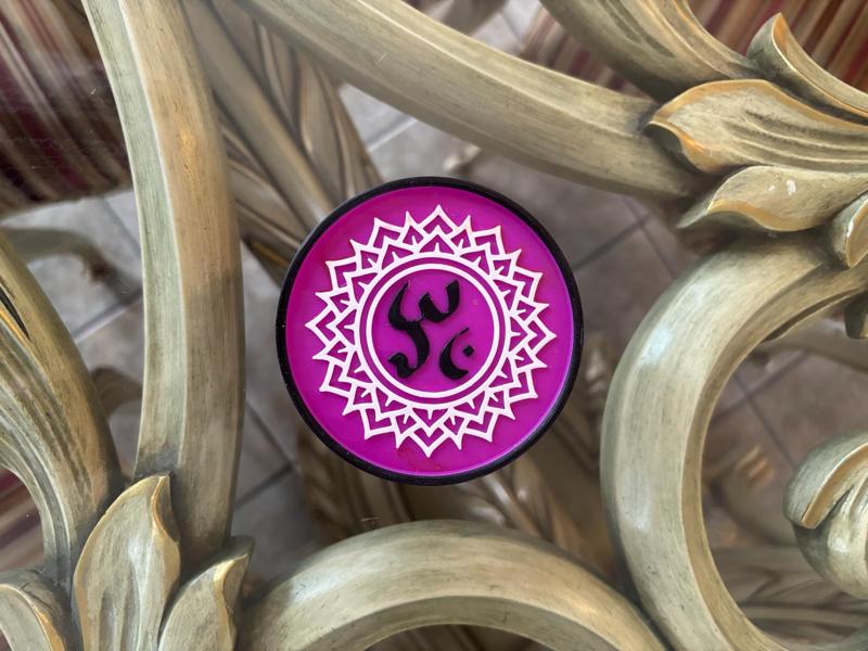 Crown Chakra Glass Mount