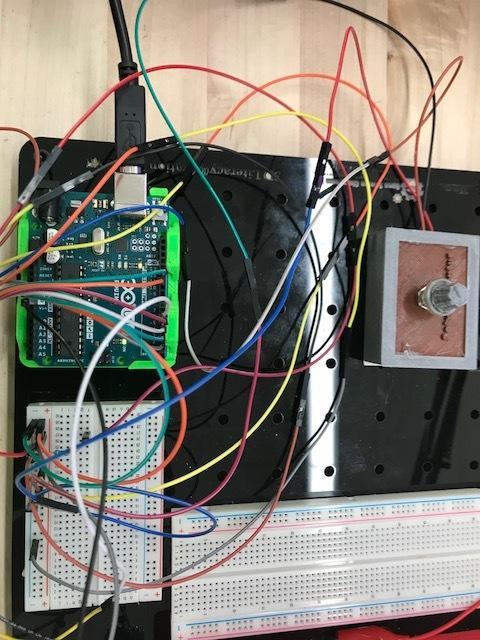 3DX LCD Screen with Neopixel and potentiometer