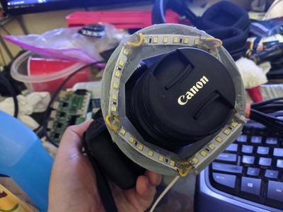 Ring Light With Creality Motherboard Dimmer