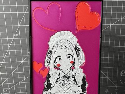 Hueforge of Ochaco from My Hero Academia