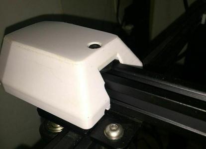 Creality Ender 5 X belt cover with clearance for tensioner reupload