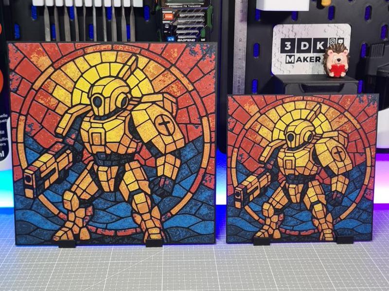 Tau Warrior - Hueforge - 4 Colors