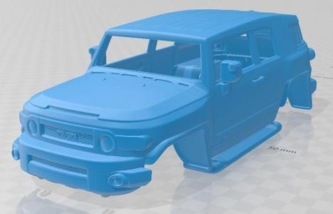 Toyota FJ Cruiser VXR 2011 Printable Body Car