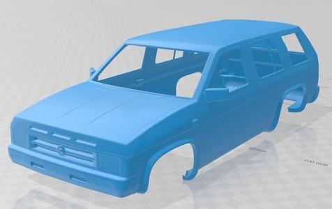 Nissan Terrano I 1993 Printable Body Car