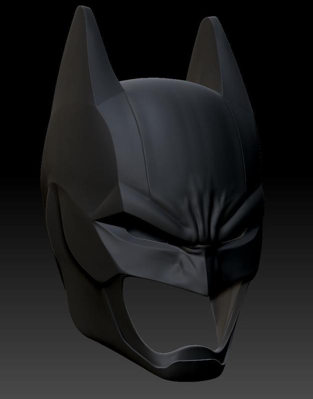 BATMAN MODERN HELMET MASK PRINT