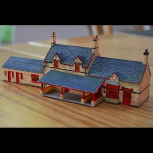 Haverthwaite Station, Cumbria, N gauge