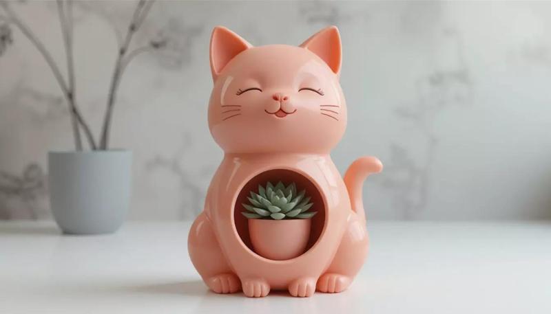 Adorable Pot 3D Model Original Decorative Planter Print-Ready