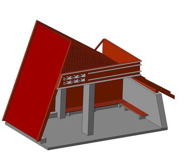 TYPE 3 COMMUTER BUS STOP FOR 15 PASSENGERS