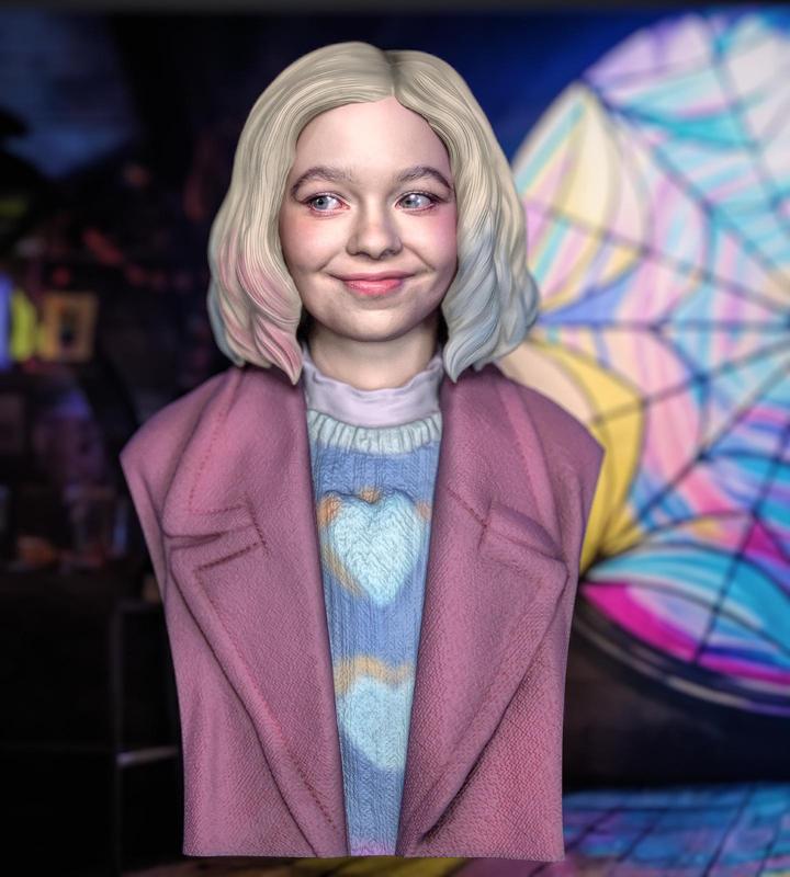1/6 1/12 Wednesday Enid Sinclair Emma Myers Netflix headsculpt bust