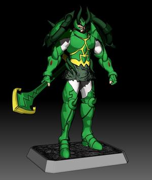 Saint Seiya Guerreiro Deus Tanngrisnir-Heracles