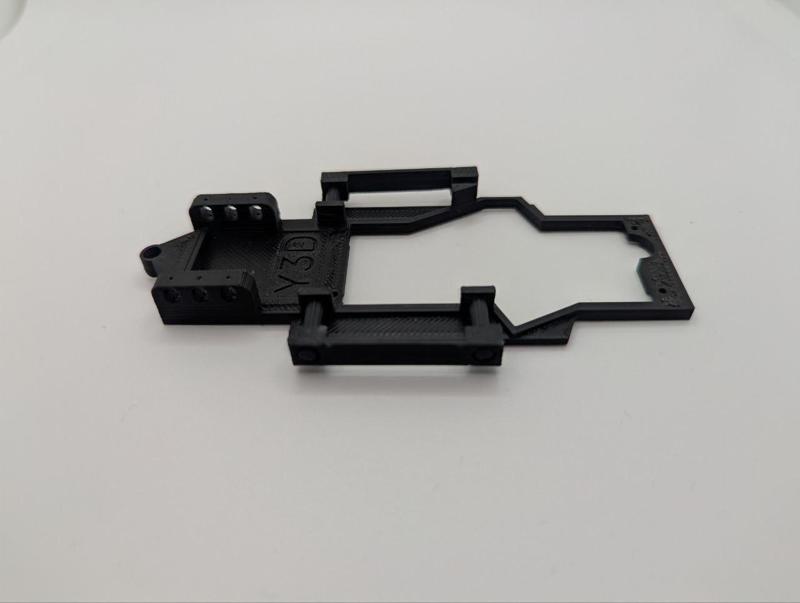 PACK: Universal 3D slot M5 chassis + line cradle + slot/scalextric corner