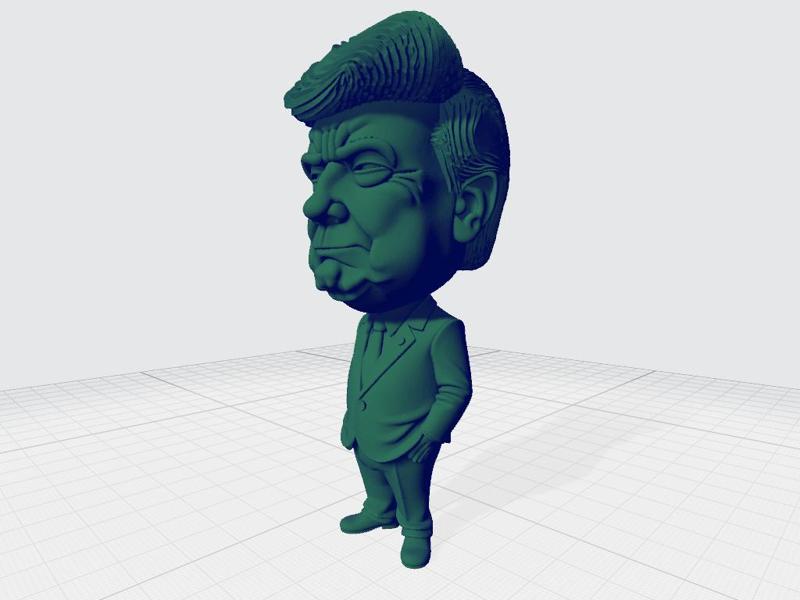 bobbleheads Donald Trump Comic