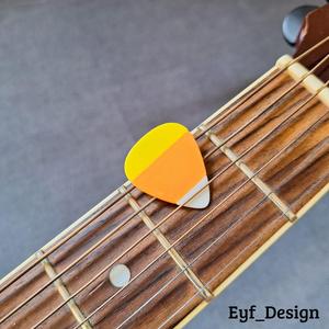 Fun Guitar Picks: Candy Corn