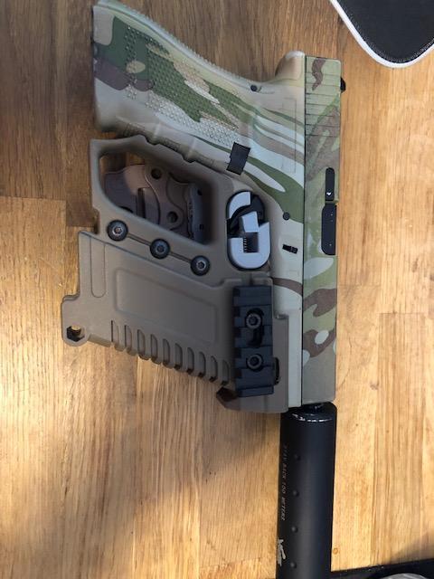 Glock Holster G17/G18 quick release. Airsoft