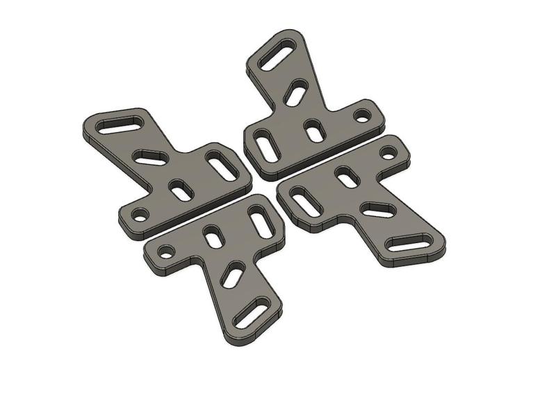 Mounting/Drilling Template  Tek-Lok, DCI Combat Loop