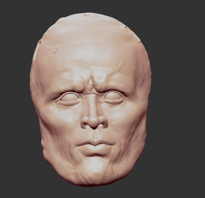 Robocop Alex  murphy's  head peter Weller