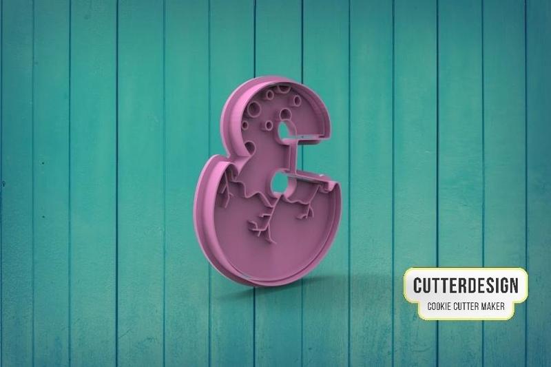 Dinosaur Egg 3 Cookie Cutter