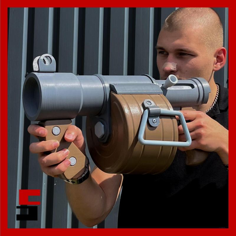 Stickybomb Launcher Team Fortress 2 Replica Prop