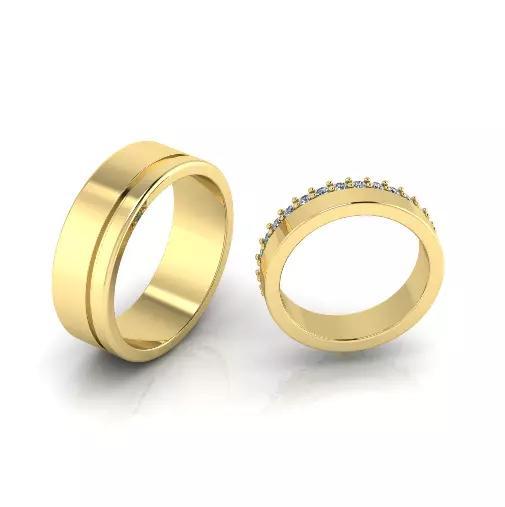 Wedding rings Model 7837