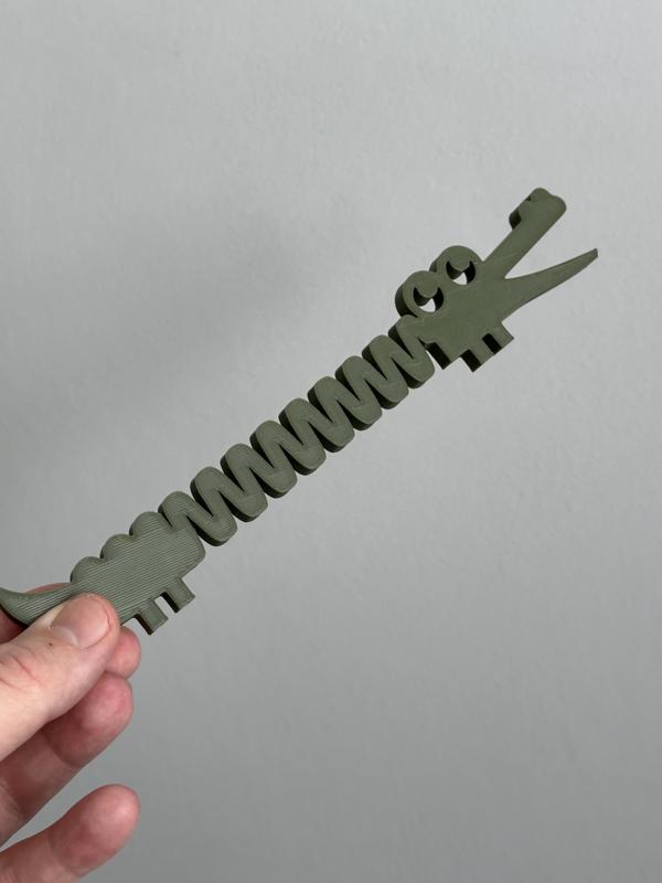 Crocodile harmonica