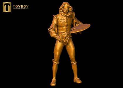 Diego Velazquez the Painter 32 and 54mm scale -Golden Heroes