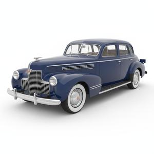 1938 Cadillac Series 60 Special - Iconic Vintage American Luxury Sedan 3D Print Model